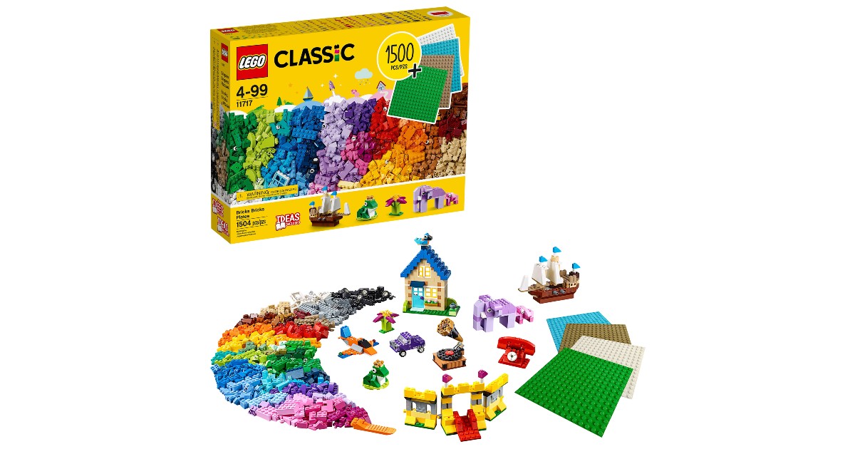 LEGO Classic Bricks 1504-Piece...