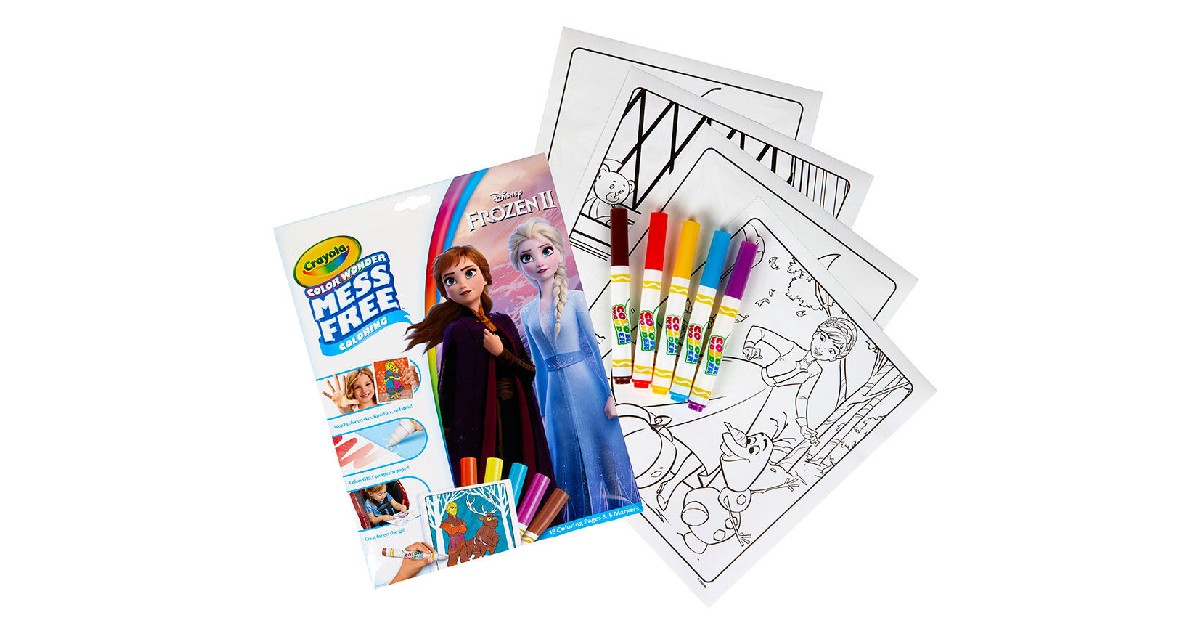 Crayola Color Wonder Frozen 2 Coloring Set ONLY $3.47 (Reg. $8)