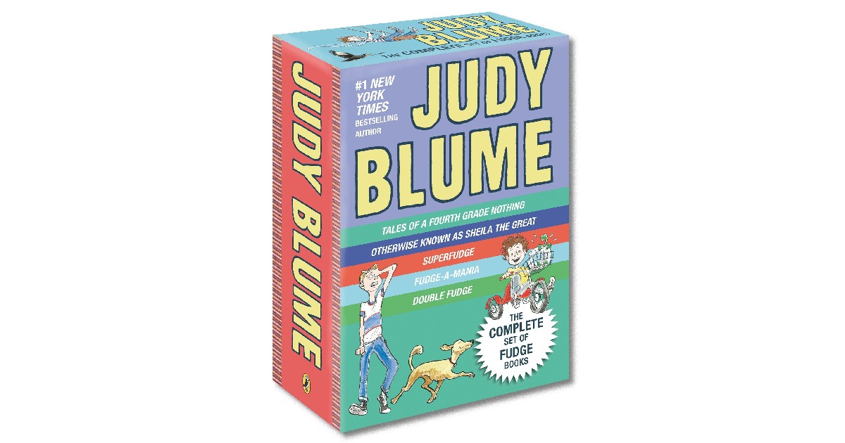 Judy Blume's Fudge Box Set ONLY $18.85 (Reg. $40)