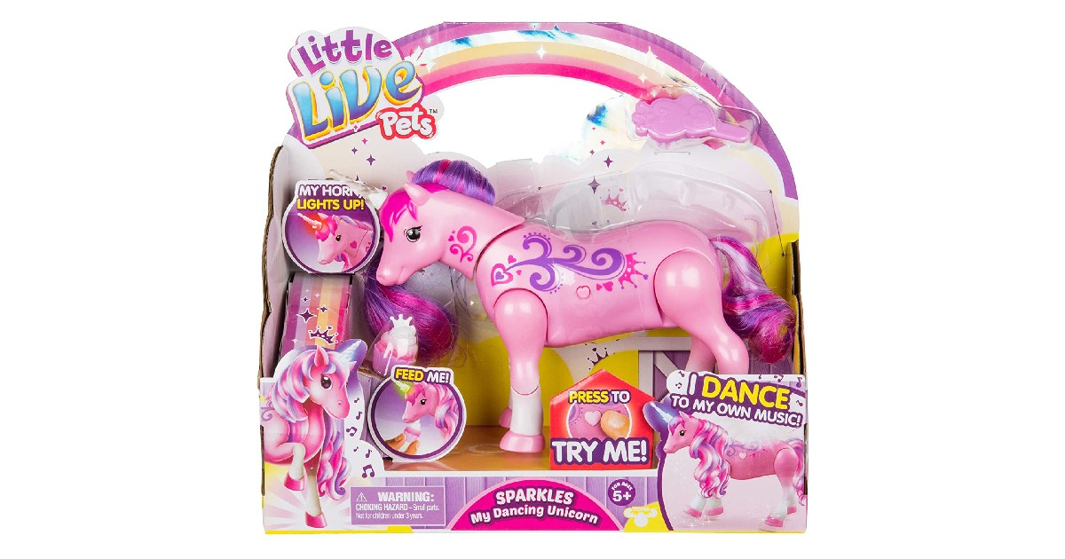 Little Live Pets Sparkles Unicorn ONLY $8.99 (Reg. $15)