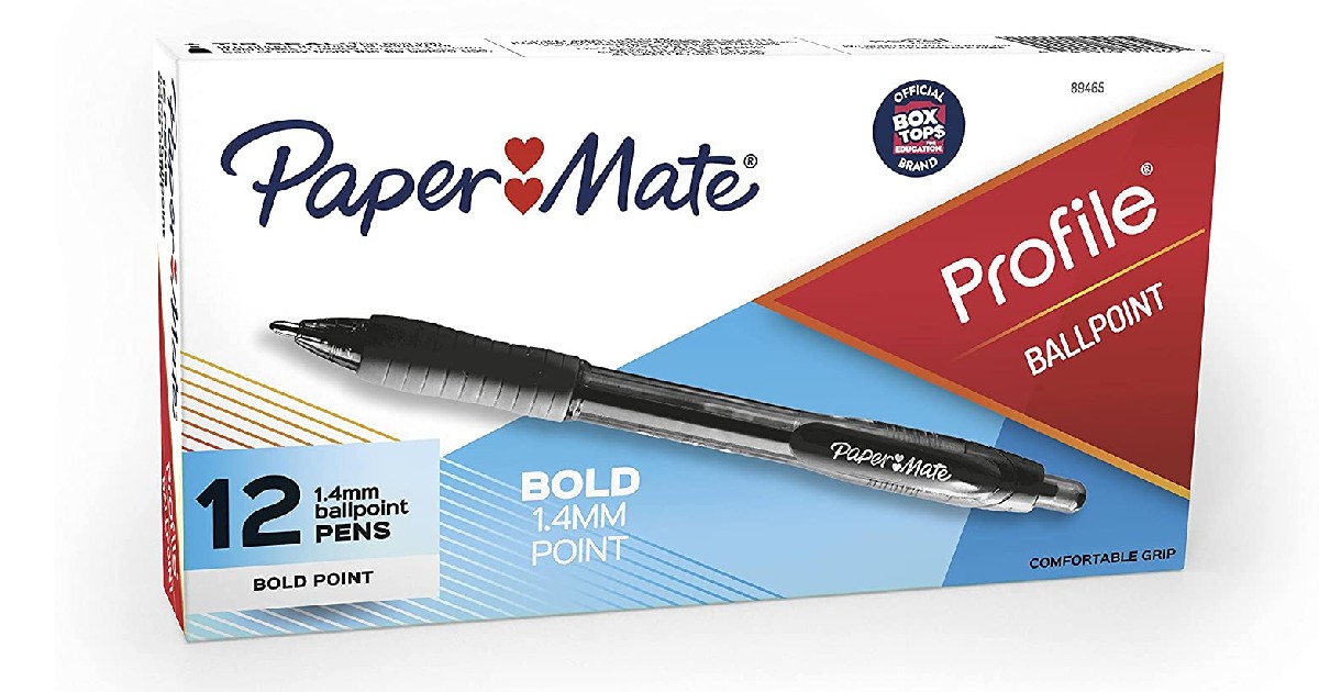 Paper Mate Retractable Ballpoint Pens ONLY $8.10 (Reg. $16)