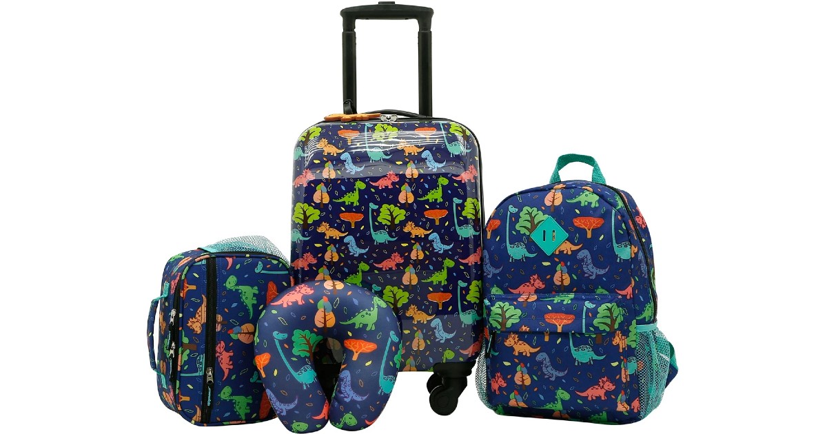 Traveler's Club Kid's 5-Piece Luggage Set