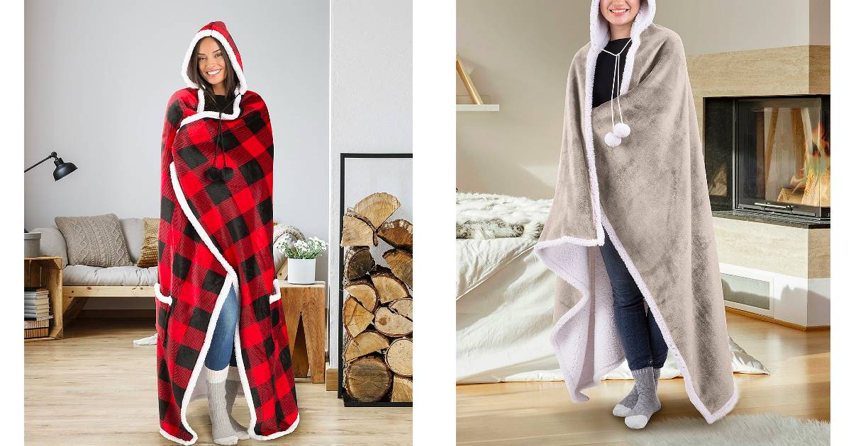 Hooded Throws ONLY $16.99 (Reg. $60) + Free Shipping Offer