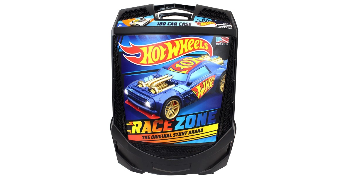 Hot Wheels 100-Car Rolling Storage Case ONLY $13.74 (Reg. $25)