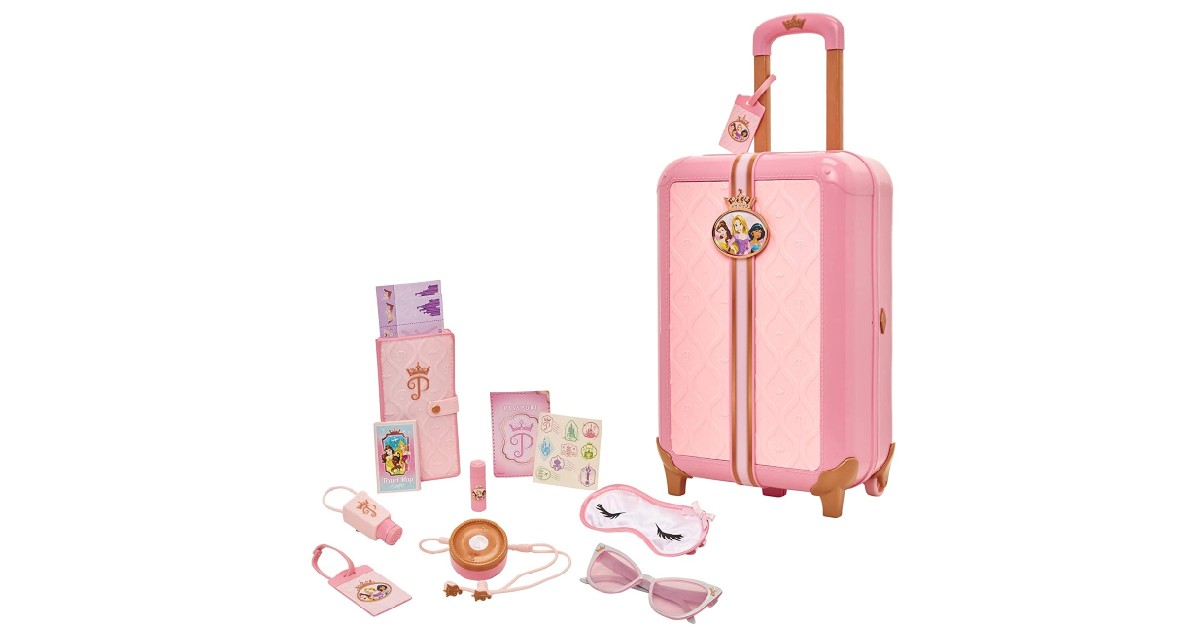 Disney Princess Travel Suitcase Play Set ONLY $23.99 (Reg. $40)