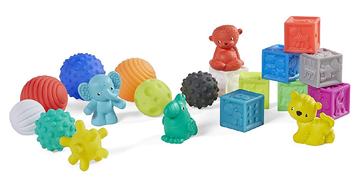 Infantino Sensory Balls Blocks & Buddies ONLY $9 (Reg. $25)