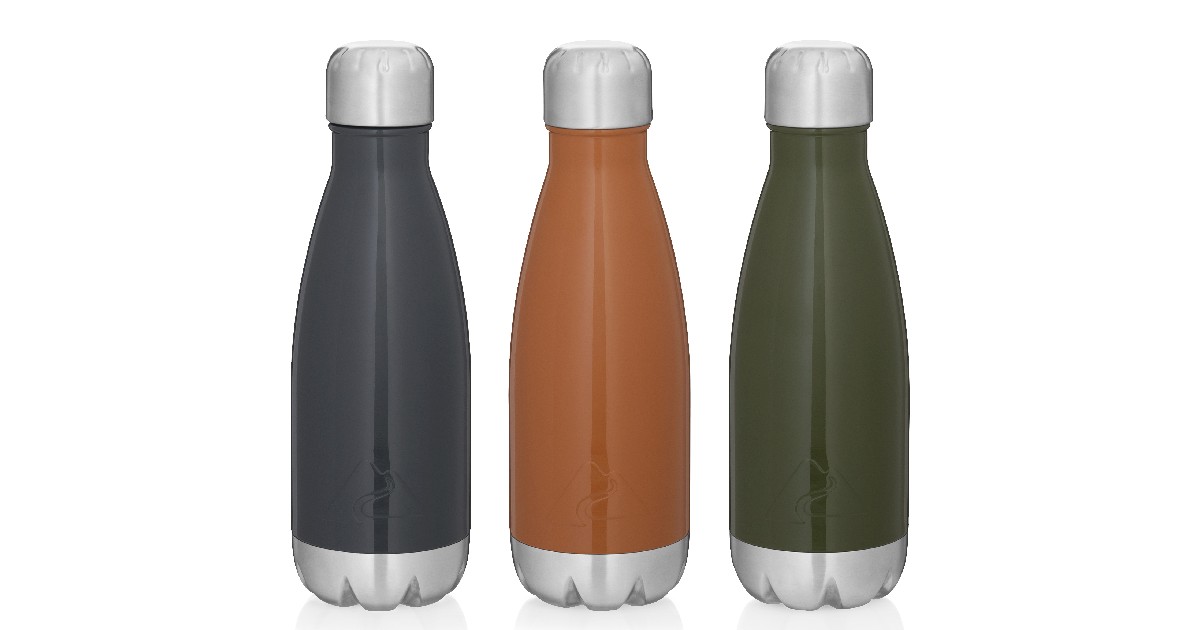 Ozark Trail Stainless Steel Water Bottle 3-Pk $10.74 (Reg. $35)