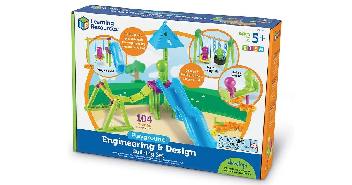 Learning Resources Playground Engineering ONLY $12.87 (Reg. $28)