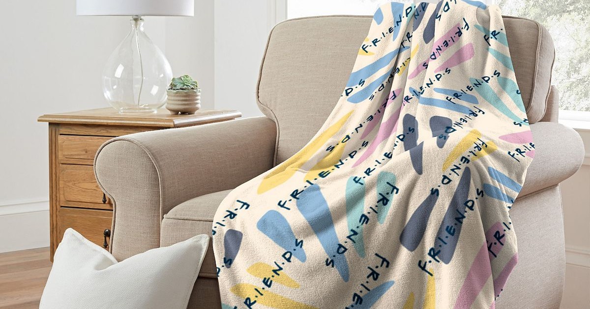 Friends Plush Throw ONLY 8.91 at Kohl's (Reg 30) Daily Deals & Coupons