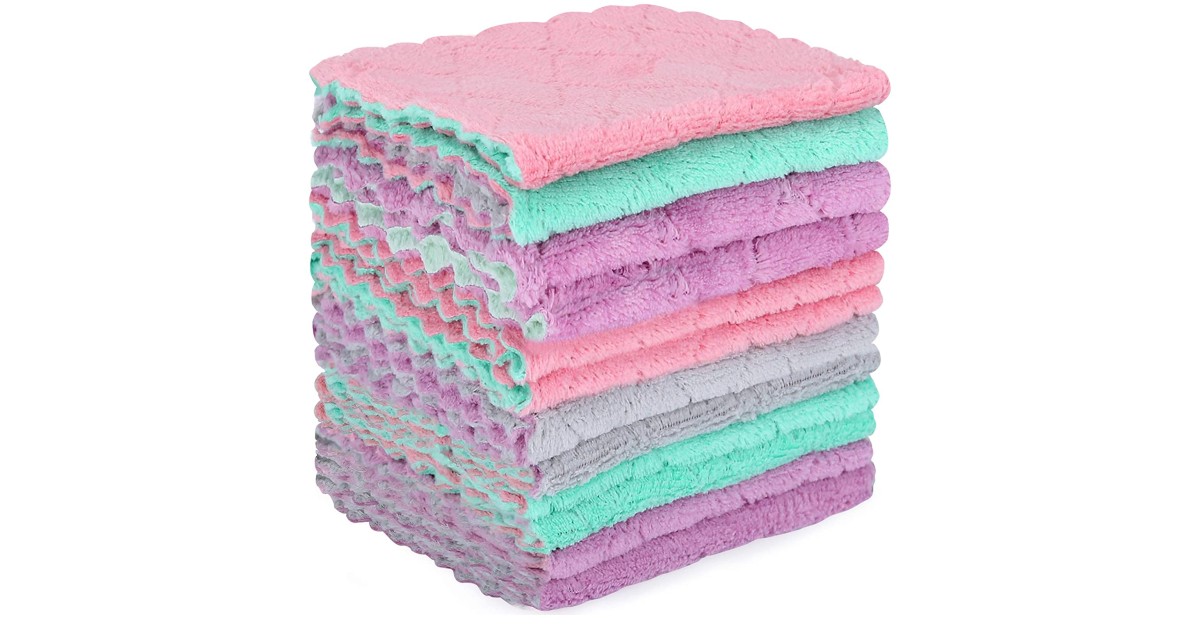 Microfiber Cleaning Cloth 12-Pack ONLY $6.43 (Reg. $12)
