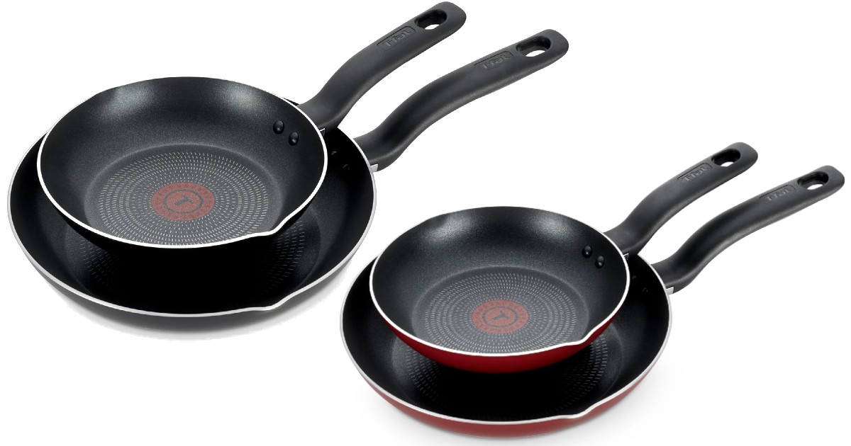 T-Fal Culinaire Fry Pans Set of 2 