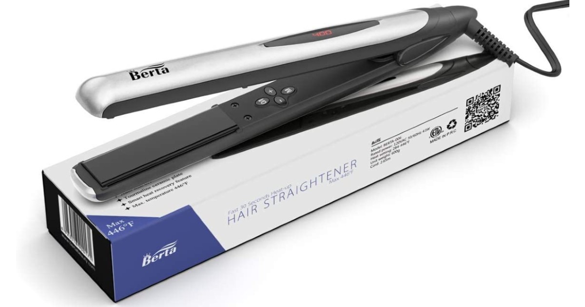 Flat Iron Professional Hair Straightener
