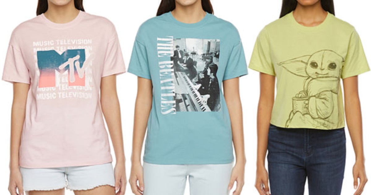Women’s Tees at JCPenney