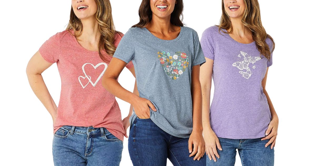 Women’s Tees at JCPenney