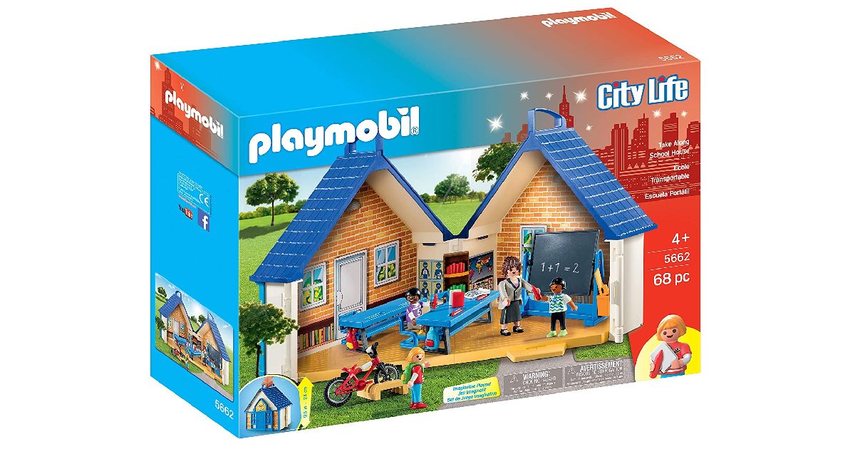 PLAYMOBIL Take Along School House ONLY $23.57 (Reg. $40)