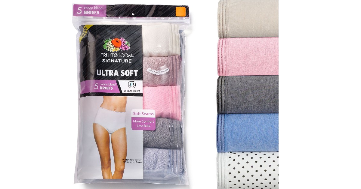 Fruit of the Loom 5-Pack Ultra Soft Briefs