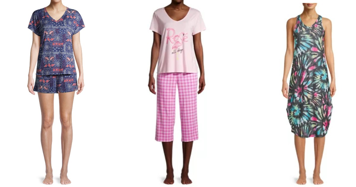 Women's Pajamas as Low as $7.00 at Walmart