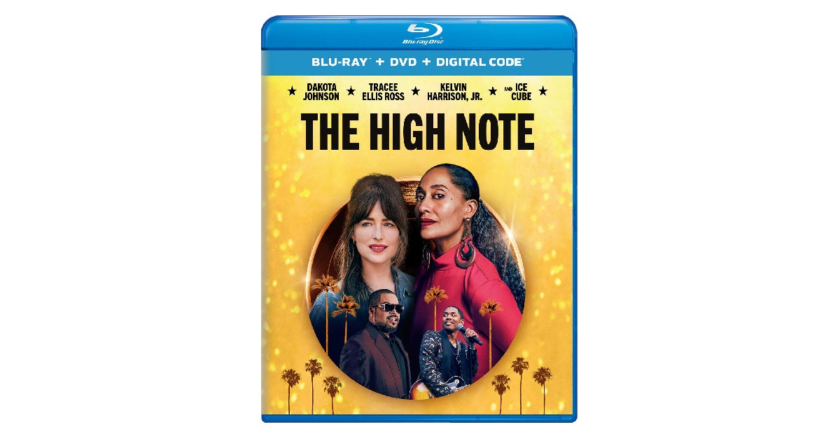 The High Note Blu-ray + DVD + Digital ONLY $9 (Reg. $20)