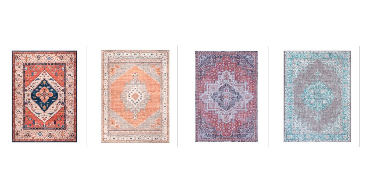 70% Off Washable Rugs + Extra 15% Off at Checkout