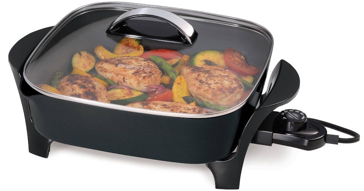 Presto Electric Skillet with G...