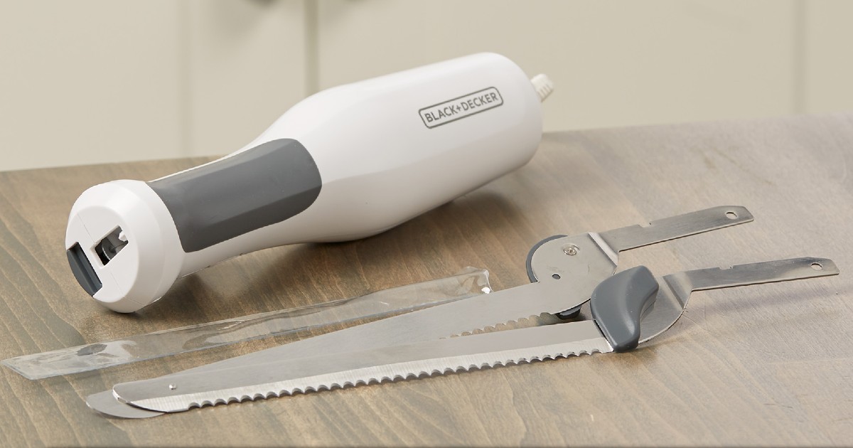 Black Decker Electric Carving.