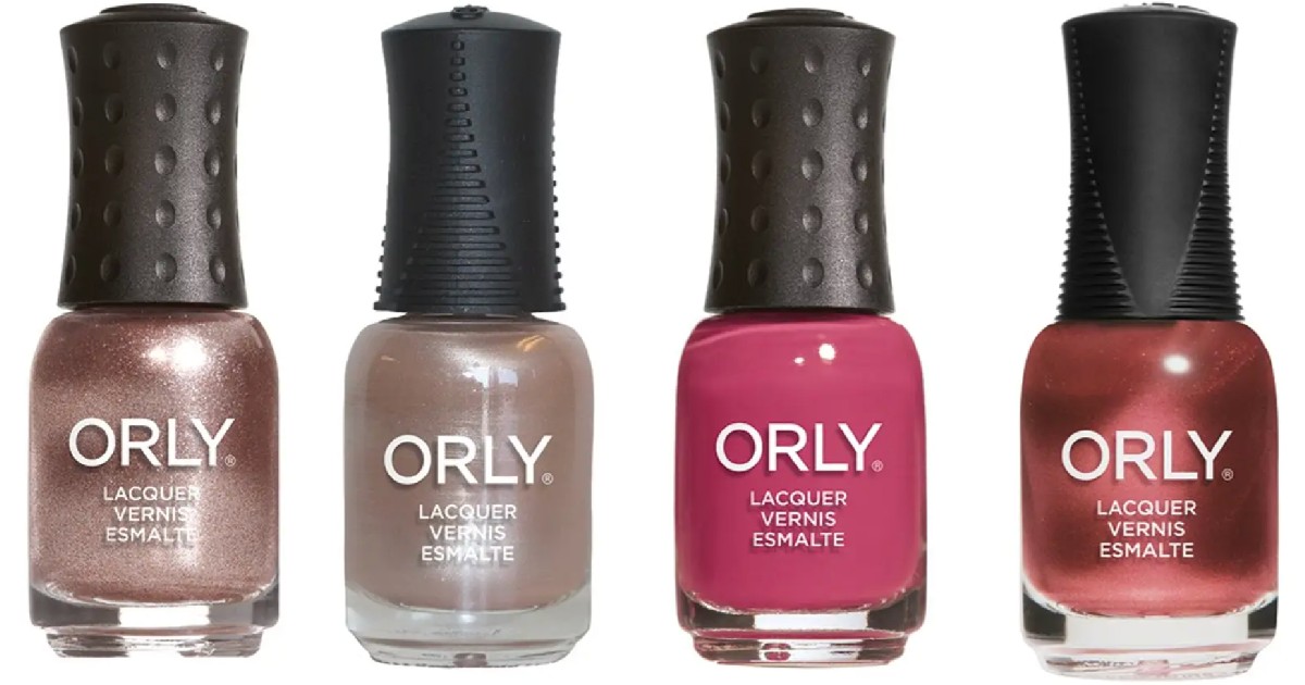 4Piece Orly Mini Lacquer Kit ONLY 4.99 (Reg 10) Daily Deals & Coupons
