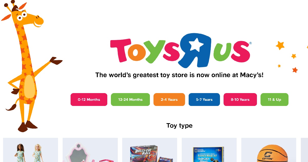 Toys R Us is Making a Comeback...