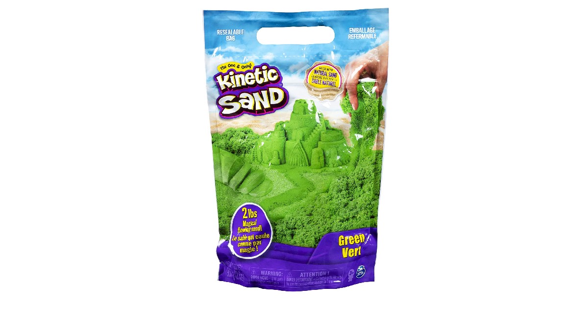 Kinetic Sand 2-Pound ONLY $6.26 (Reg. $11)