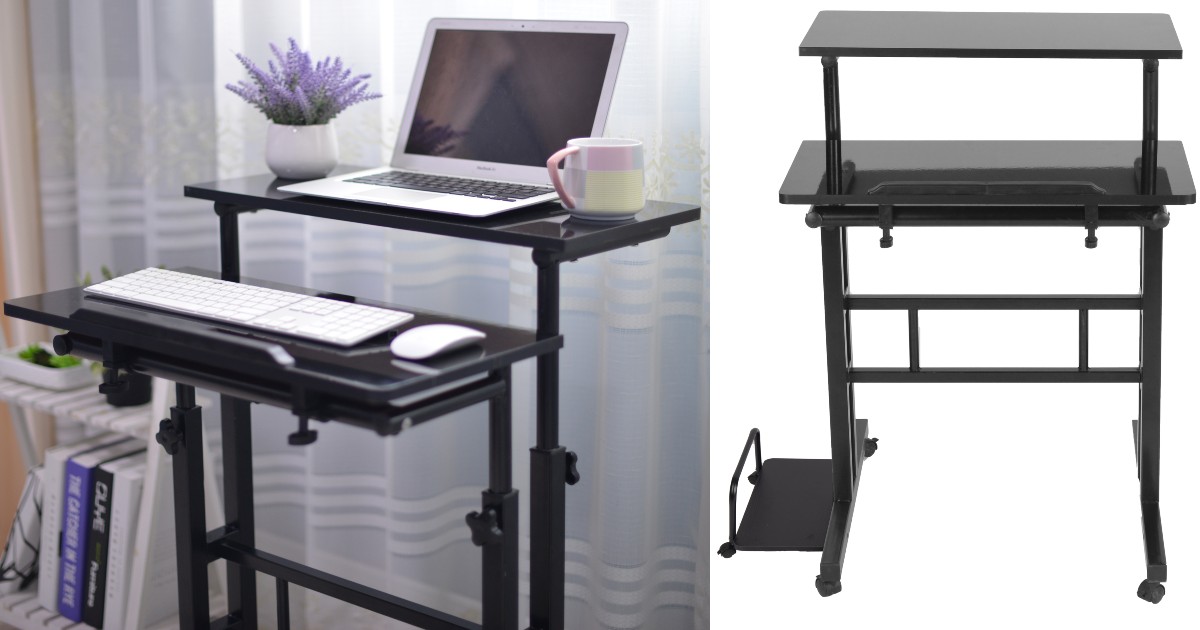 Portable Sit and Stand Desk ONLY $29.99 at Walmart (Reg $80) | Back to School