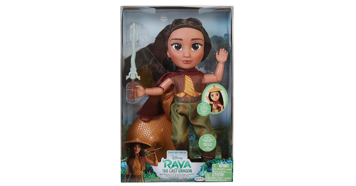 Disney's Raya and the Last Dragon Doll ONLY $13.59 (Reg. $30)