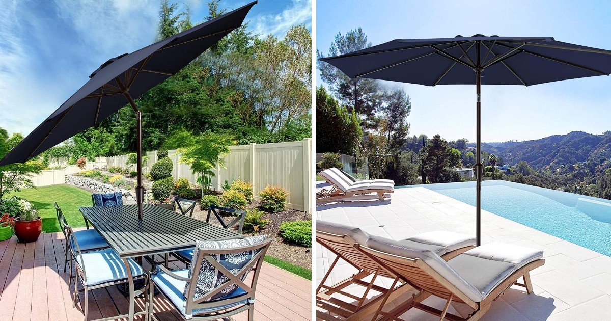 Patio Table Umbrella 9Foot ONLY 35.99 (Reg 50) Daily Deals & Coupons