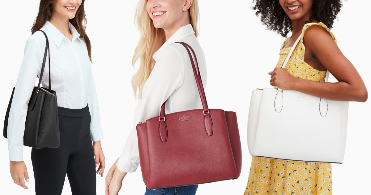 Kate Spade Monet Triple Compartment Tote ONLY $109 (Reg $399) - Daily Deals  & Coupons