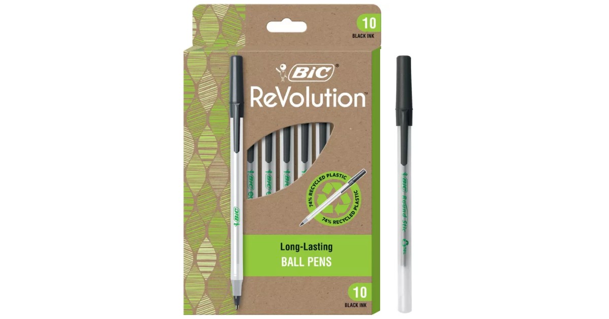 Bic Revolution Pens 10-Pack