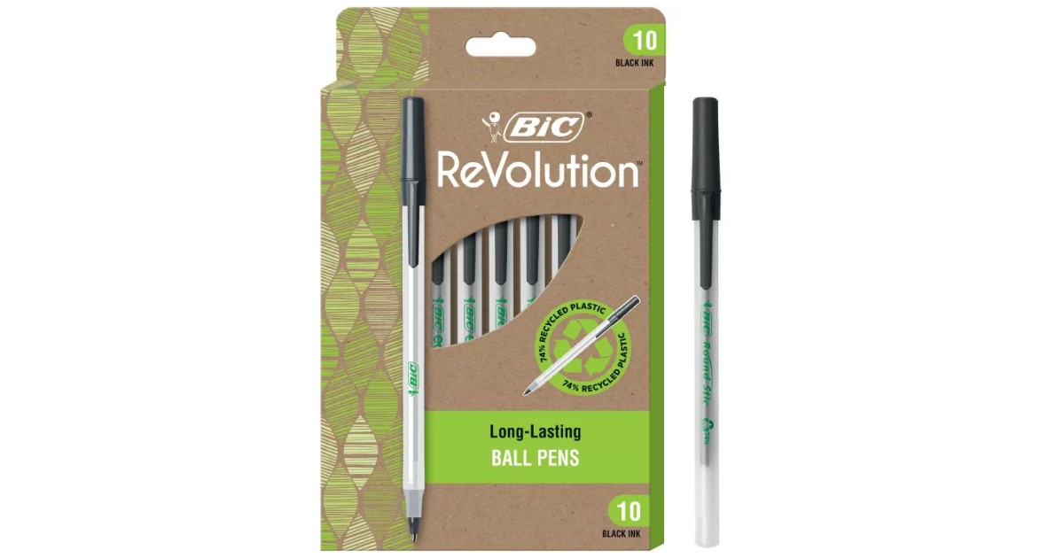 Bic Revolution Pens 10-Pack 