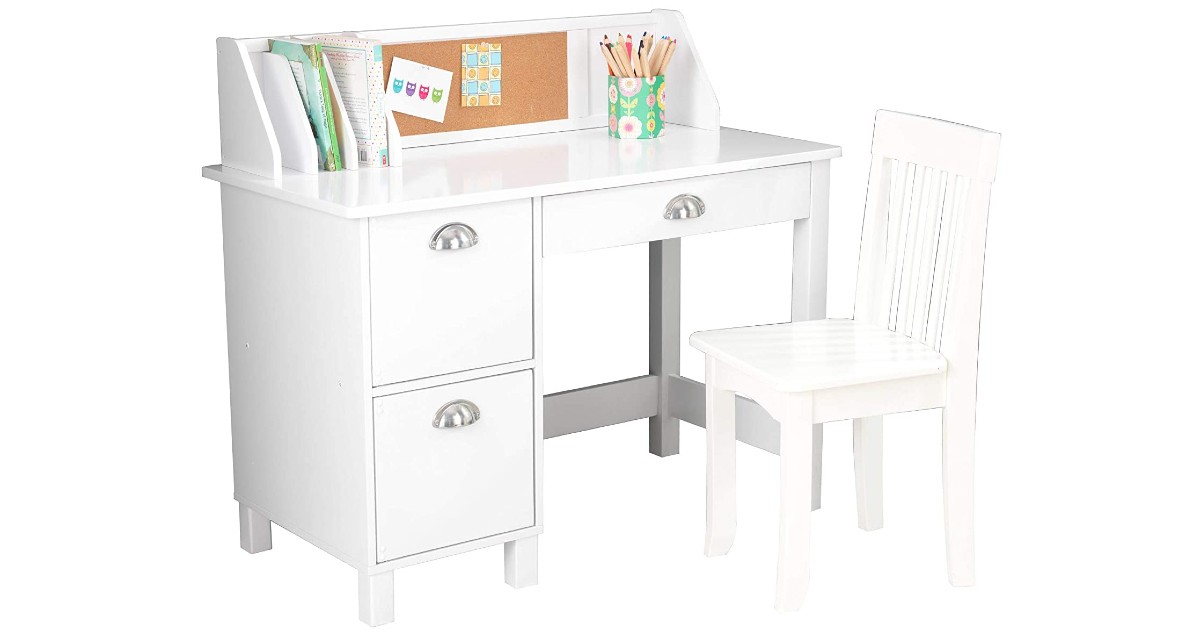 Kidkraft Desk with Chair ONLY 129 (Reg 250) Daily Deals & Coupons