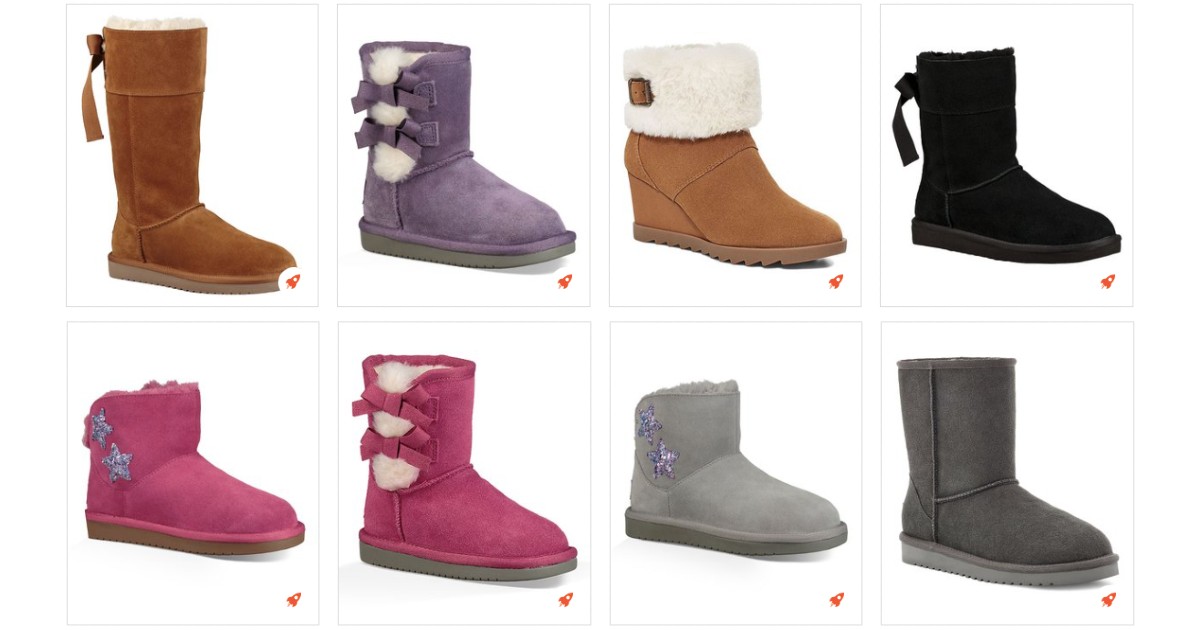 Save 50% on Koolaburra by UGG + Extra 15% Off at Checkout