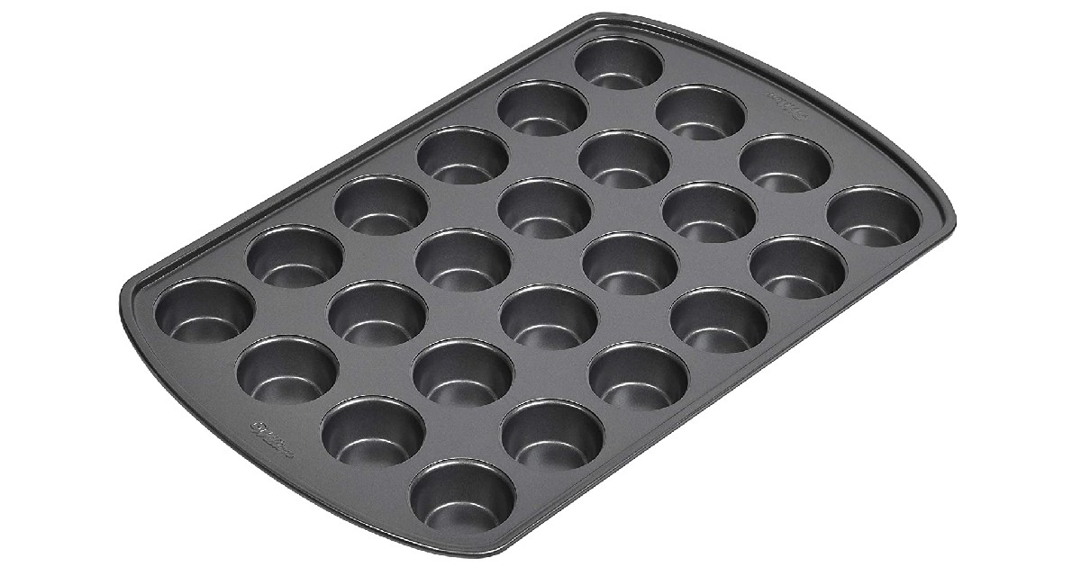 Wilton 24-Cup Mini Muffin and Cupcake Pan ONLY $7.58 (Reg. $15)