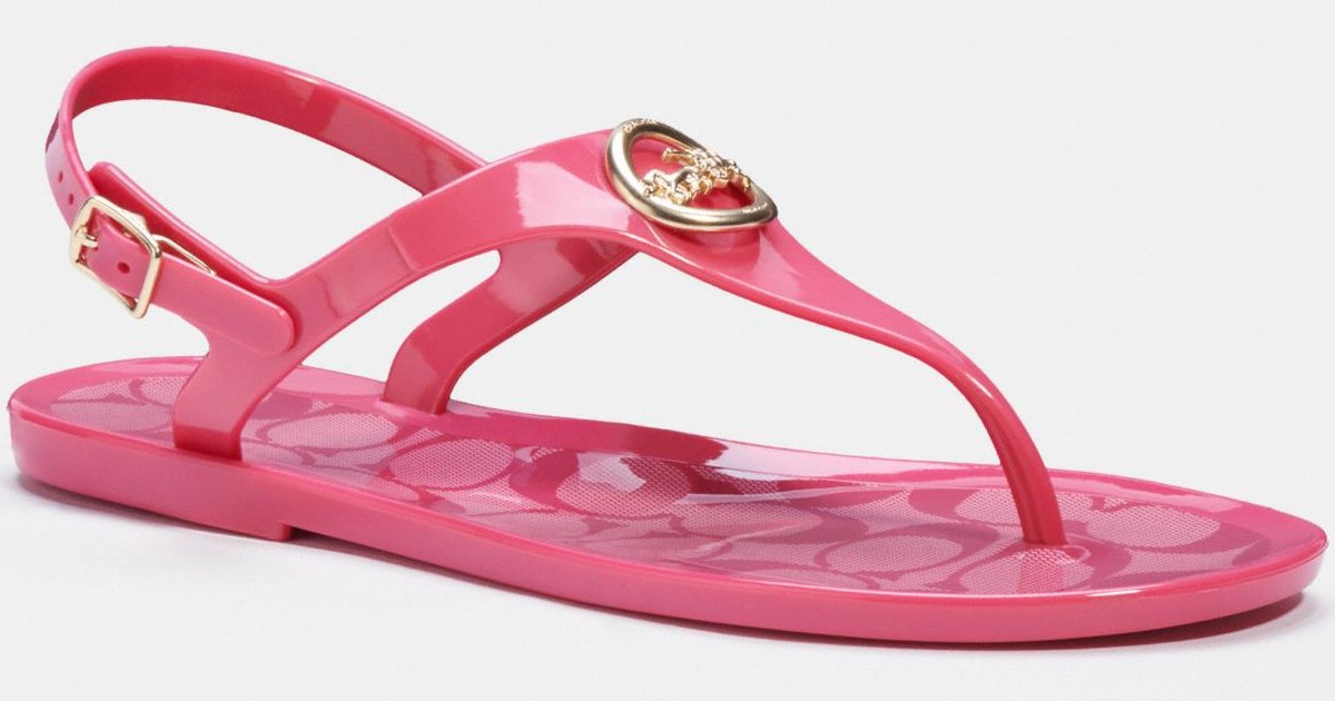 Coach Nicolle Sandals ONLY $22.80 + Free Shipping (Reg. $95)