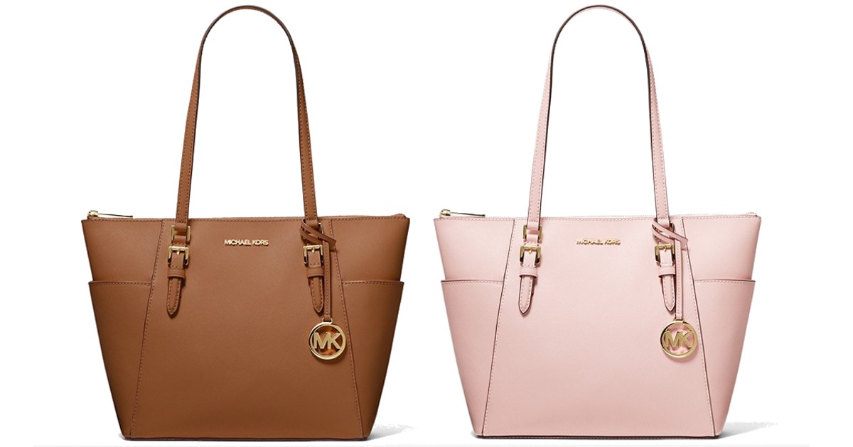 Michael Kors Charlotte Saffiano Bag ONLY $75.65 (Reg $398) - Daily Deals &  Coupons