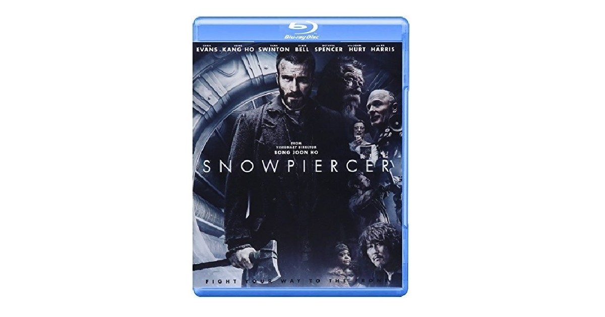 Snowpiercer Blu-ray DVD ONLY $6.70 (Reg. $18)
