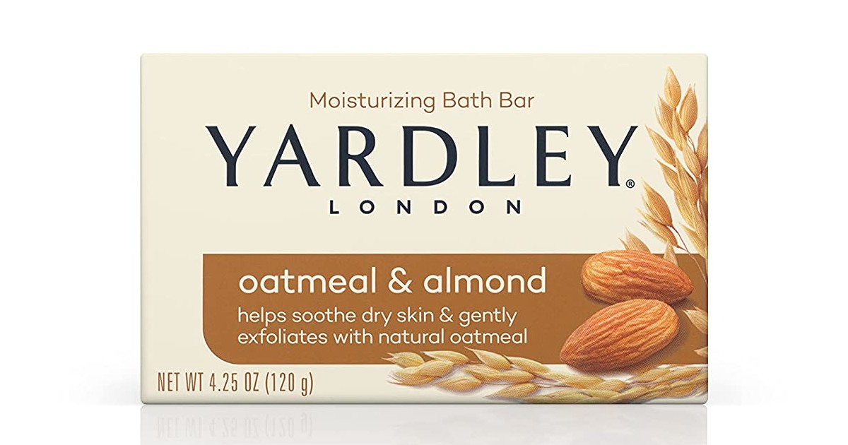 Yardley Oatmeal and Almond Bar Soap on Amazon