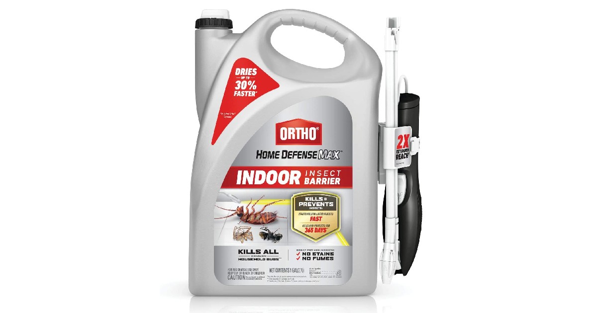 Ortho Home Defense Max Indoor Insect Barrier $7.65 (Reg. $20)