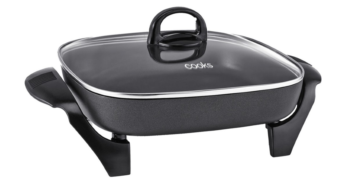 Cooks Non-stick Covered Electric Skillet