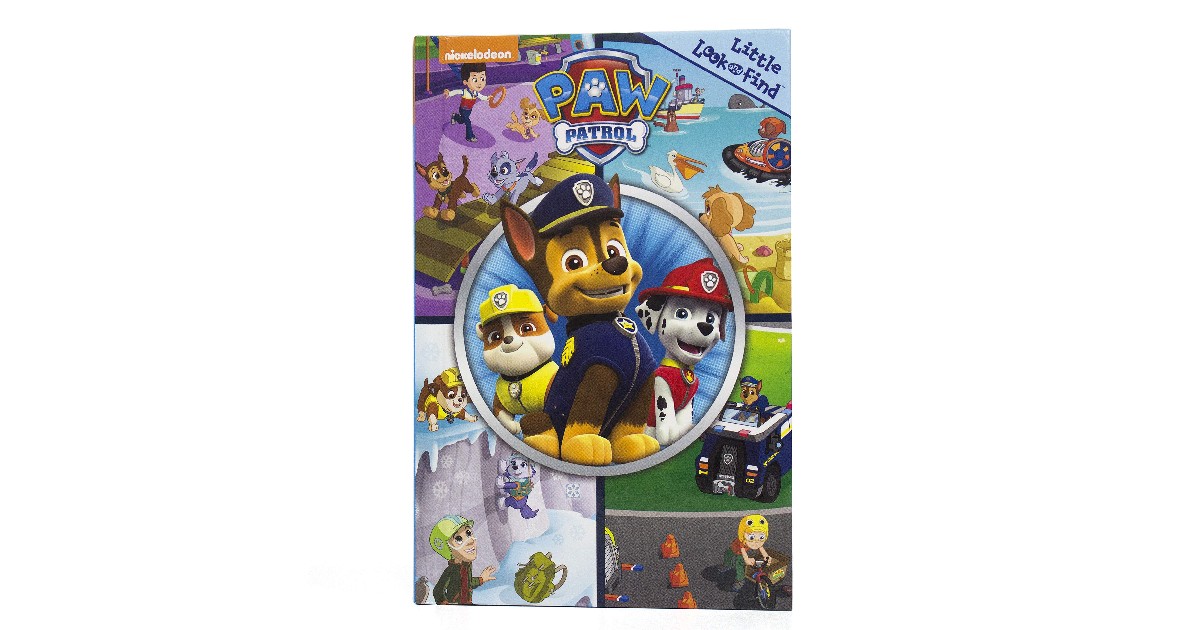 Nickelodeon Paw Patrol Look & Find Book ONLY $3.99 on Amazon