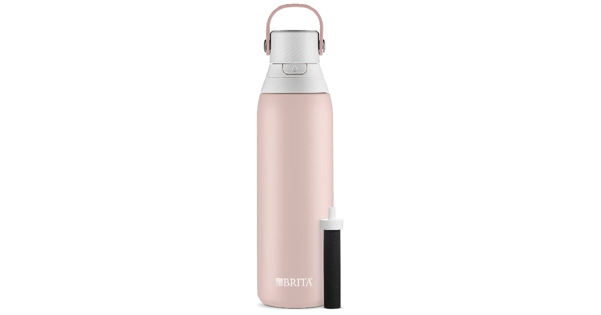 Brita Stainless Steel Water Bottle on Amazon