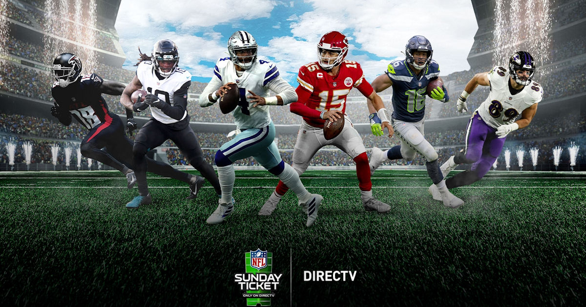 directv sunday ticket channels today