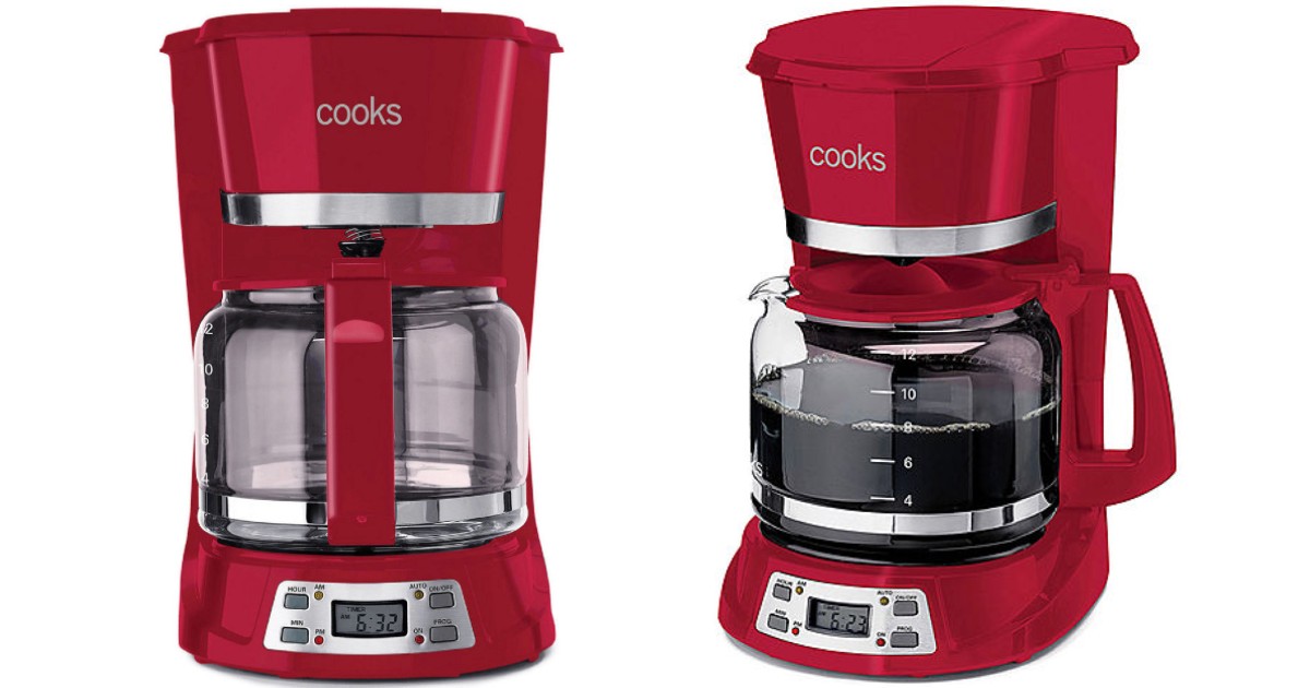 Cooks 12-Cup Programmable Coffee Maker