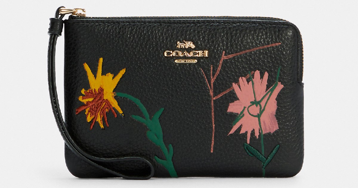 Coach X Jean Michel Basquiat Wristlet ONLY $39.20 (Reg. $98)