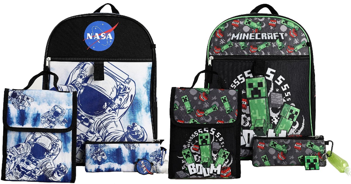 6-Piece Backpack Sets at Macy's