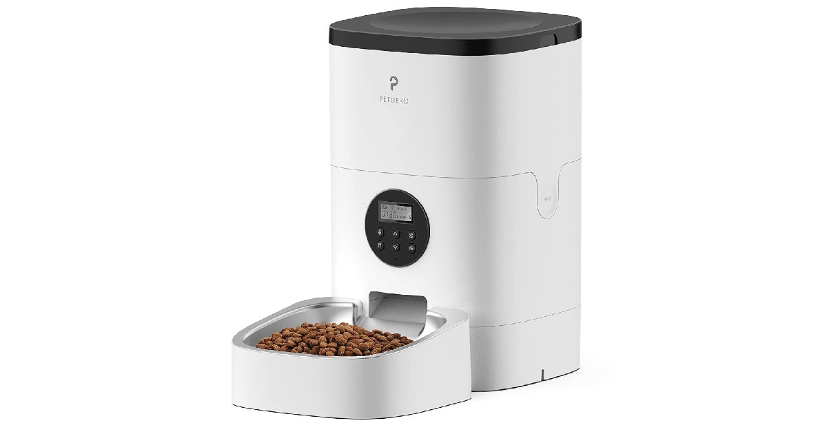 Automatic Pet Dry Food Dispenser ONLY $49.49 (Reg. $110)